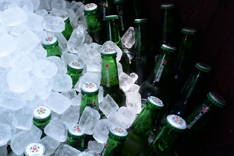 Heineken bottles