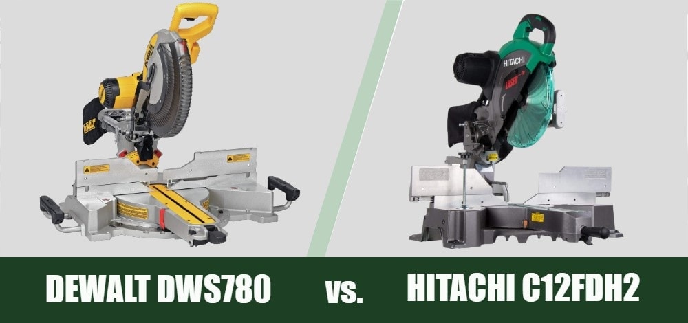 Hitachi C12RSH2 vs DeWalt DWS780