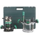 Hitachi KM12VC 2-1/4 Peak HP Variable Speed Fixed/Plunge Base Router