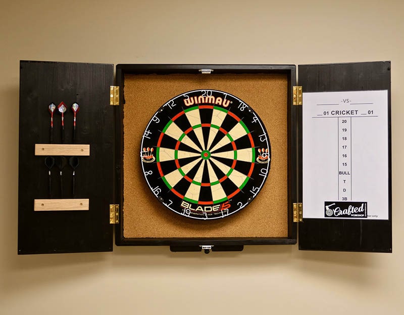 How To Build A DIY Bottle Lamp, Dartboard Cabinet & YETI Patio Cooler Stand