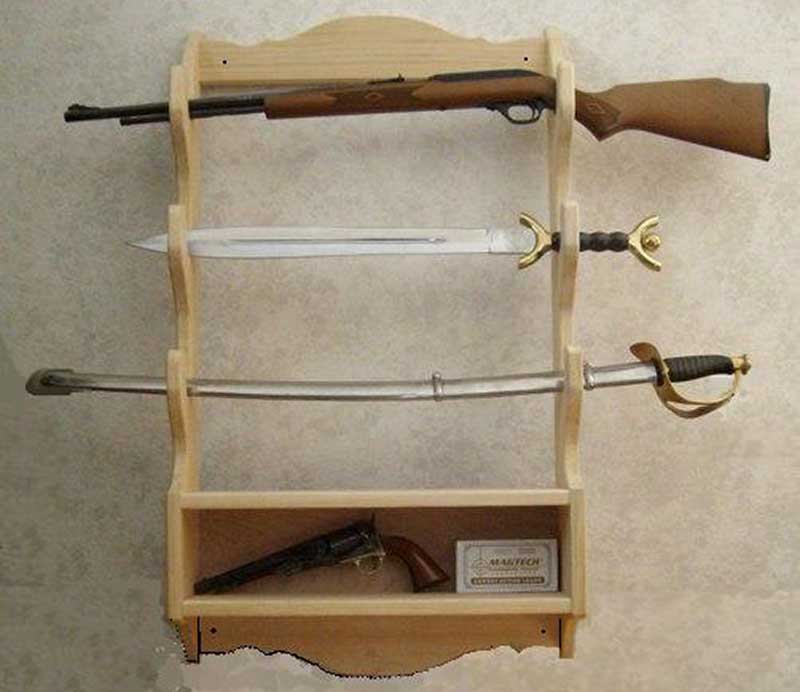How To Make A Gun Rack
