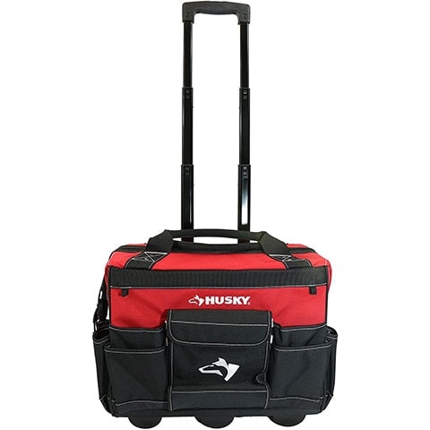 Husky GP-43196N13 Contractor's Rolling Tool Tote Bag