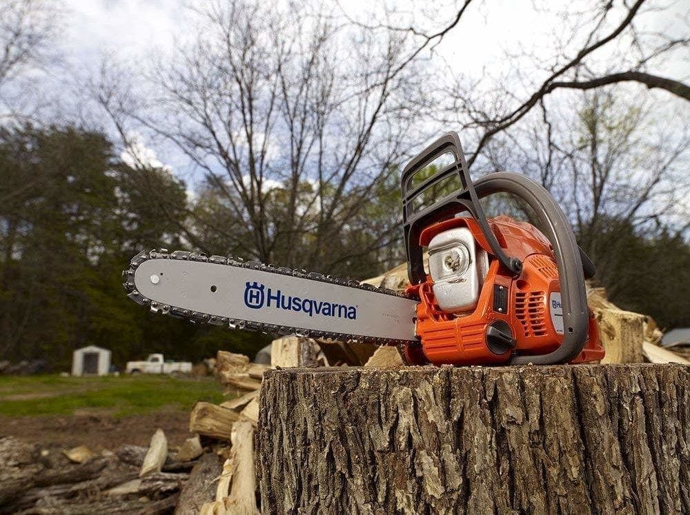 Husqvarna 240 on trunk