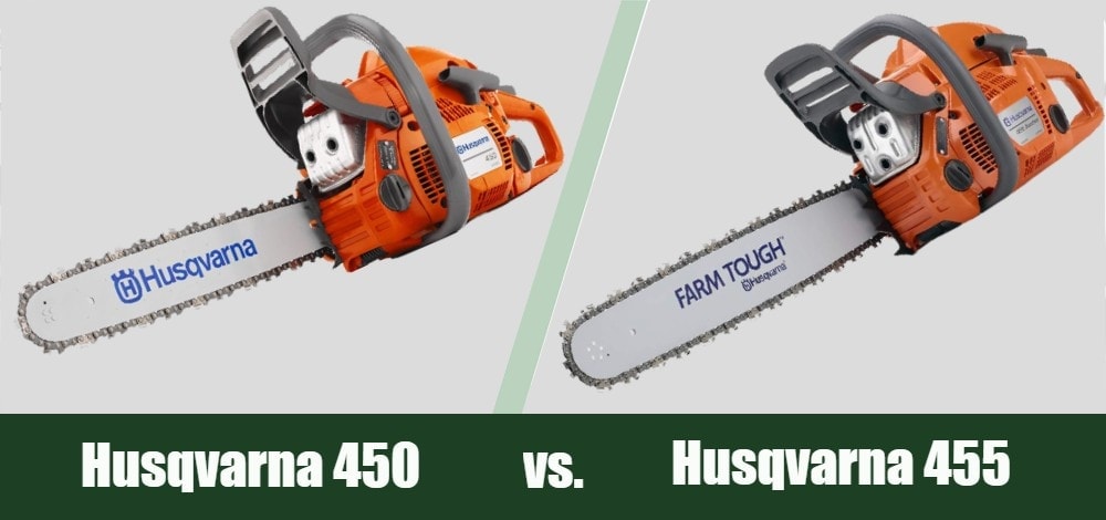 Husqvarna 450 vs Husqvarna 455
