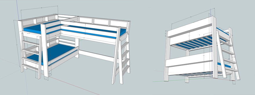 DIY Bunk Bed Plans