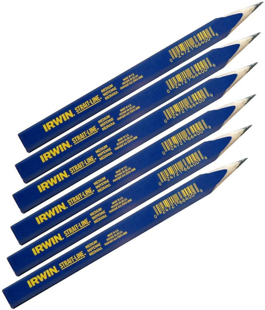 IRWIN Carpenter Pencil, Medium Lead