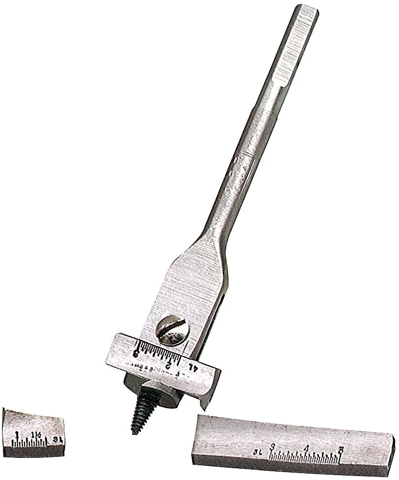 IRWIN Tools 45002 Lockhead Adjustable 7:8-Inch to 3-Inch Adjustable Spade Drill Bit for a Drill Press