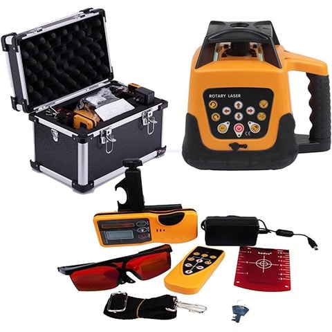 Iglobalbuy Automatic Electronic Self-Leveling Rotary Laser
