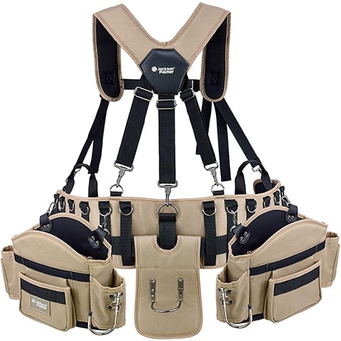 JACKSON PALMER Professional Comfort-Rig Tool Belt