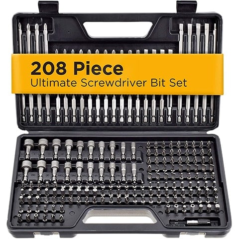 Jackson Palmer 208-Piece Ultimate Screwdriver Bit Set
