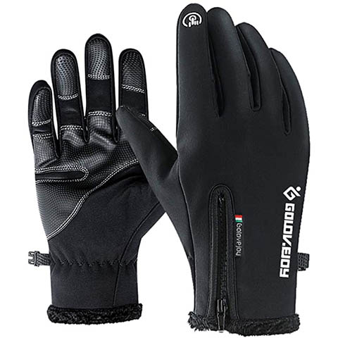 Jeniulet Mens Waterproof Work Gloves