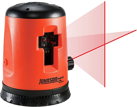 Johnson Level & Tool 40-0921 Self-Leveling Cross Line Laser