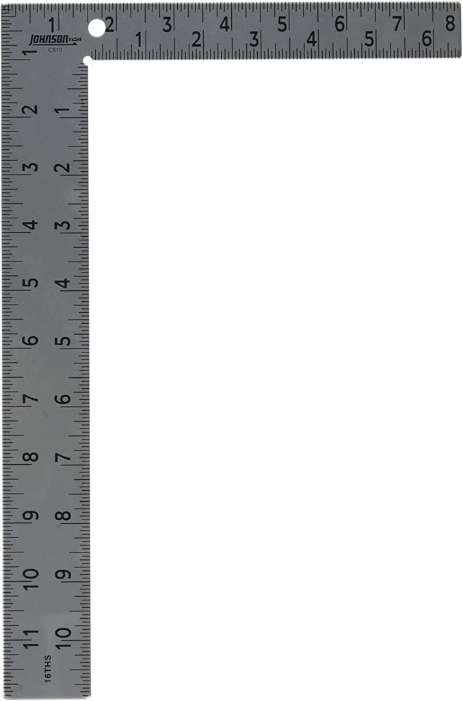 Johnson Level & Tool CS10 Steel Carpenter Square