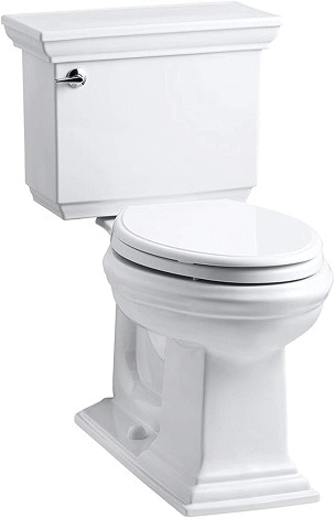 KOHLER K-3817-0 Comfort Height Elongated Toilet