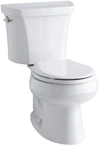 KOHLER K-3987-0 Wellworth Dual-Flush Toilet