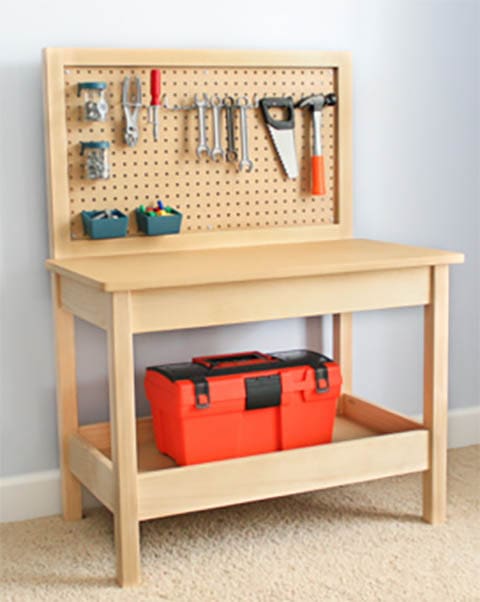 Kids DIY Workbench from Fix This Build That