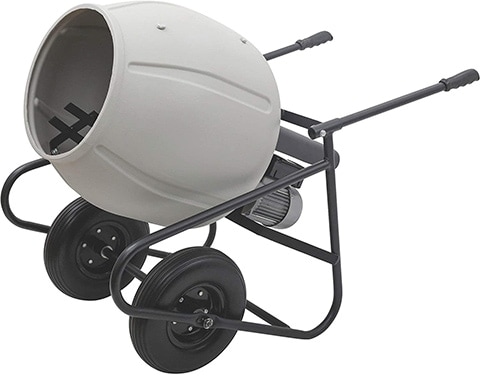 Klutch Portable Electric Cement Mixer