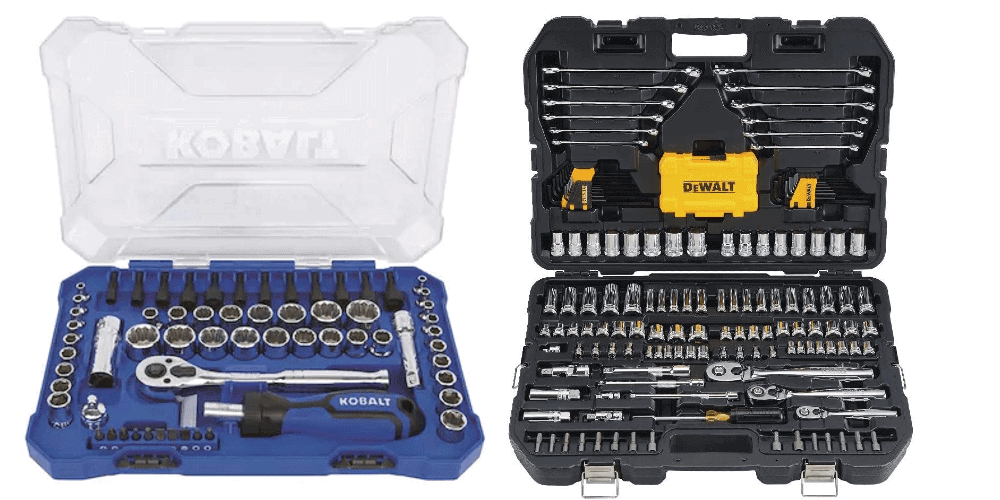 Kobalt vs Dewalt ratchet