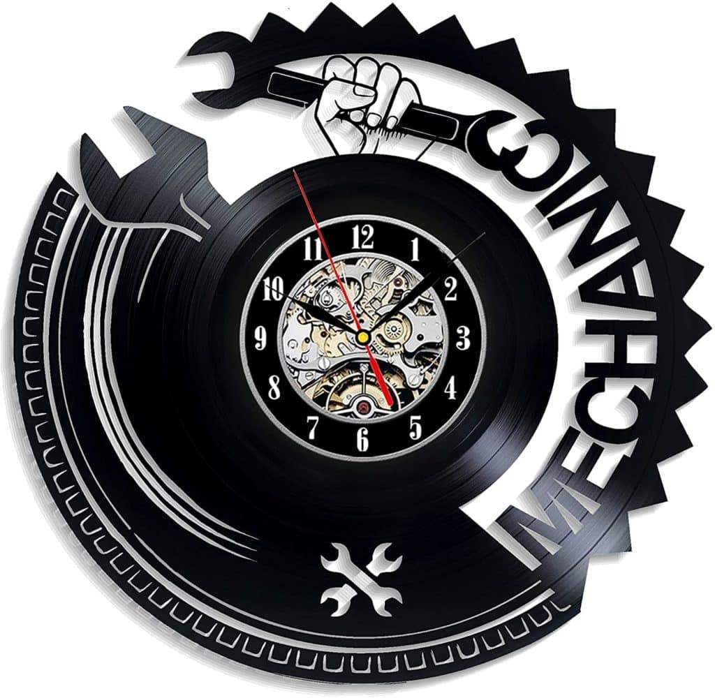 Levesdecor - Mechanic Tools Vinyl Wall Clock