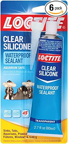 Loctite Silicone Waterproof Sealant.