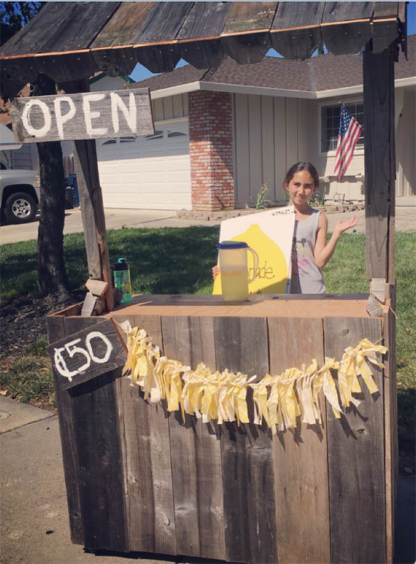 Low Effort Lemonade Stand by Building Strong
