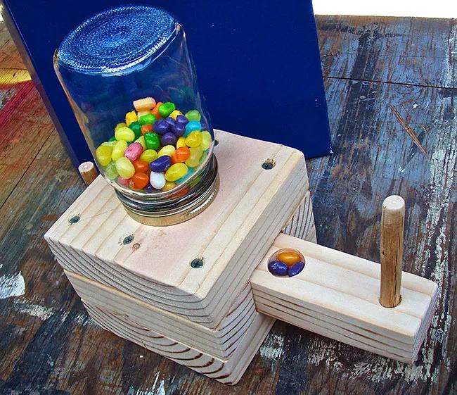 Make a Homemade Candy Dispenser