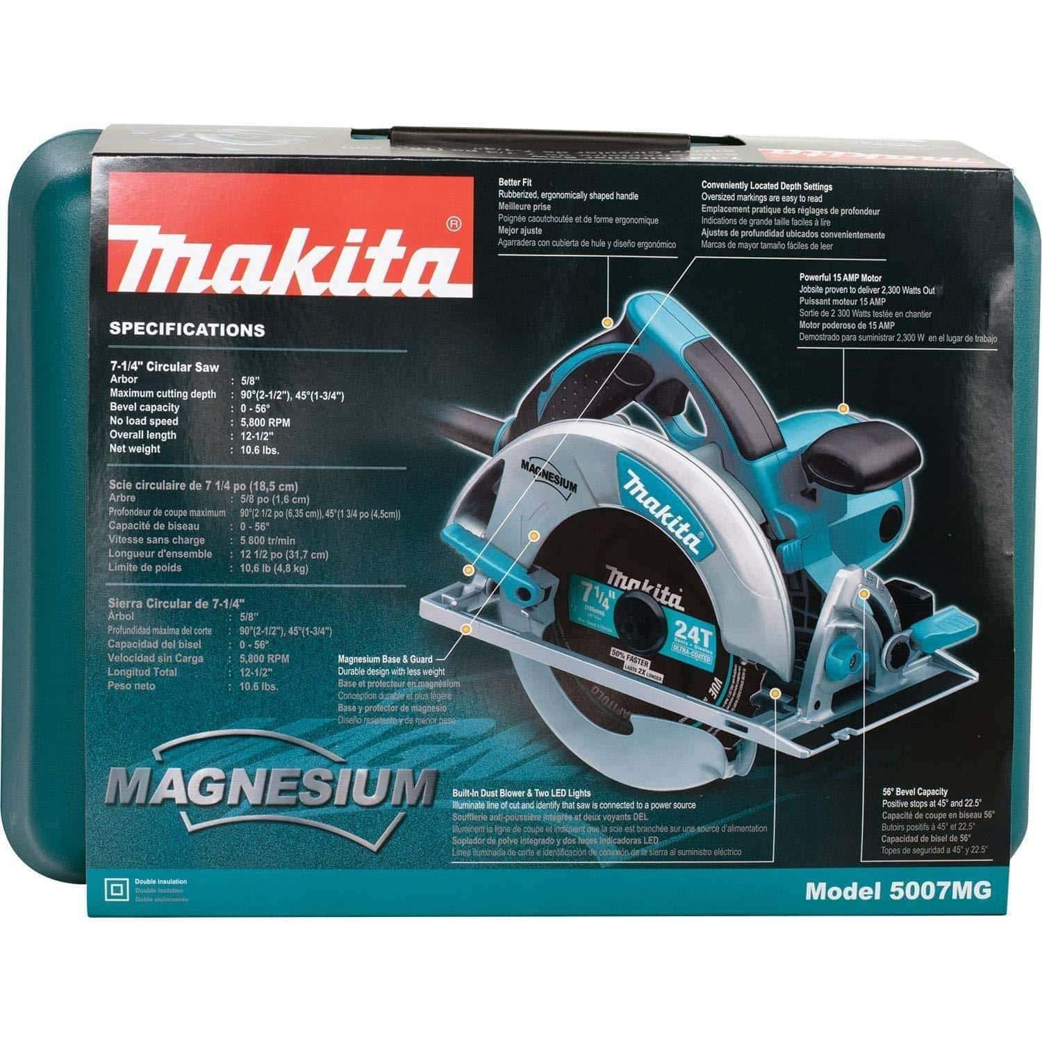 Makita 5007MG Magnesium case