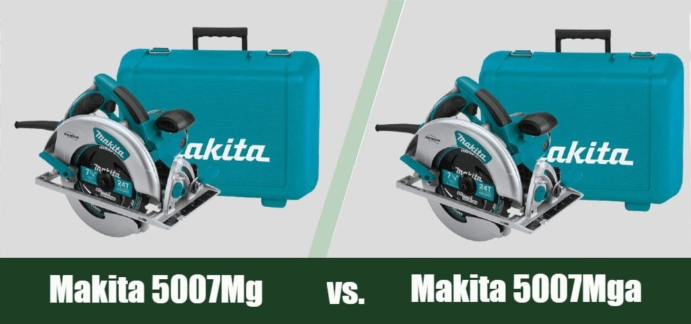 Makita 5007Mg vs 5007Mga
