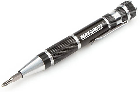 Maxcraft 60609 7-In-1 Precision Pocket Screwdriver