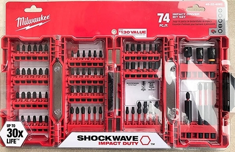 Milwaukee Shockwave Impact Driver Bit Set