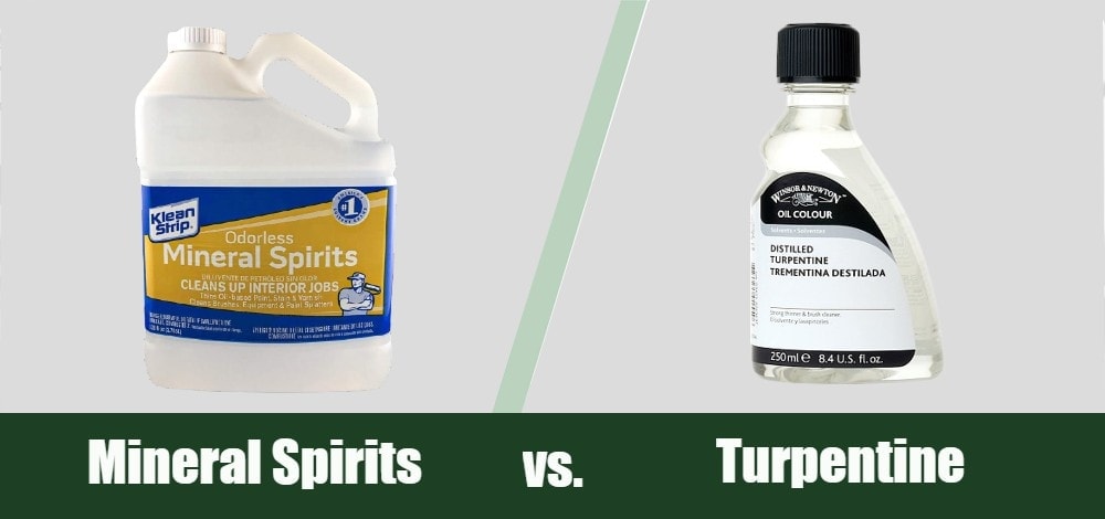 Mineral Spirits vs. Turpentine