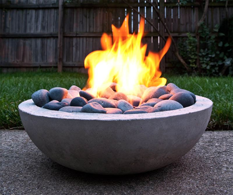 Modern DIY Fire Pit from Man Made DIY