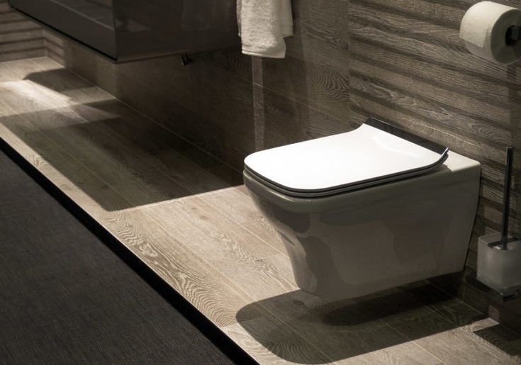 modern toilet