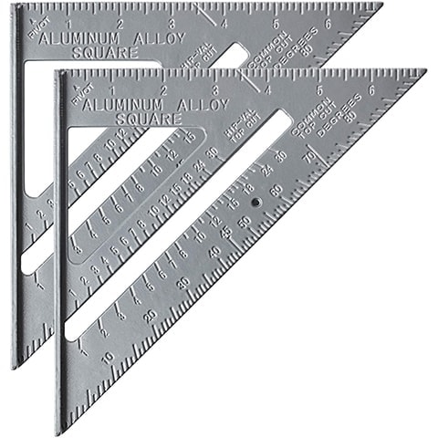 Mr. Pen Metal 7 Inches Rafter Square
