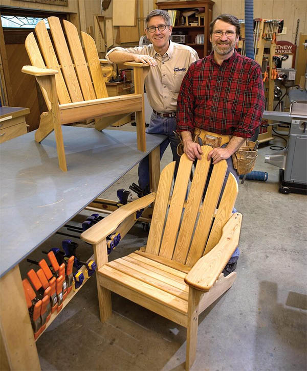 Norm Abram’s Adirondack Chair by Popular Woodworking