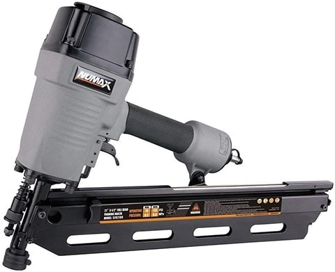 NuMax SFR2190 Pneumatic 21-Degree 3 ½” Full Round Head Framing Nailer