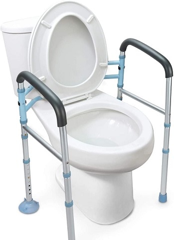 OasisSpace Stand Alone Toilet Safety Rail