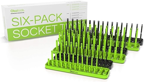 Olsa Tools 6-Piece Socket Organizer