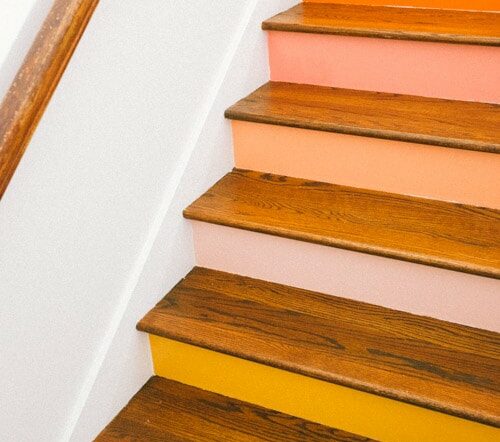 Ombre stairs