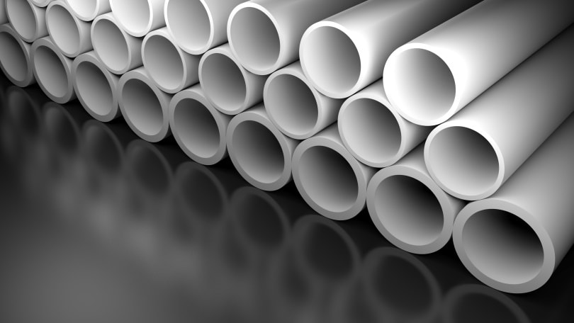 PVC pipes