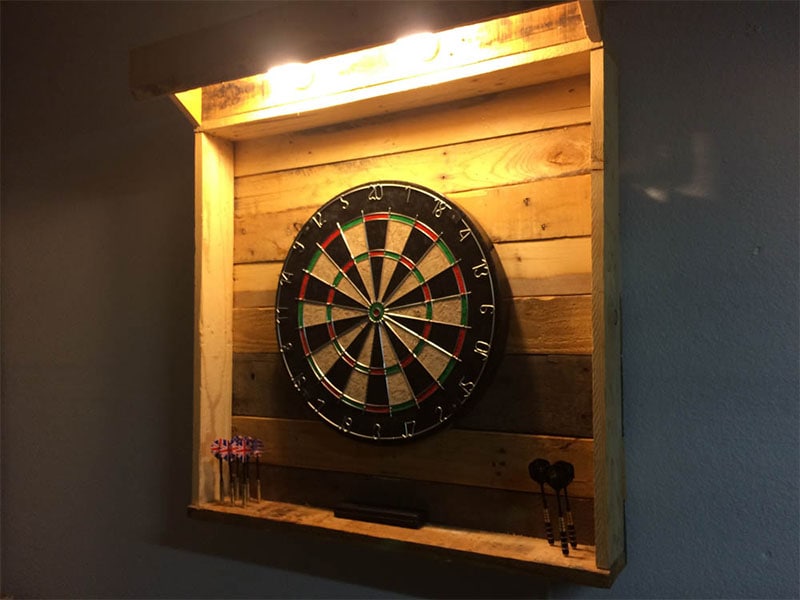 Pallet Dart Board