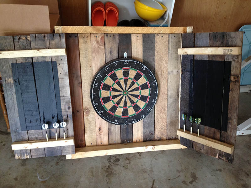 Pallet Dart Cabinet