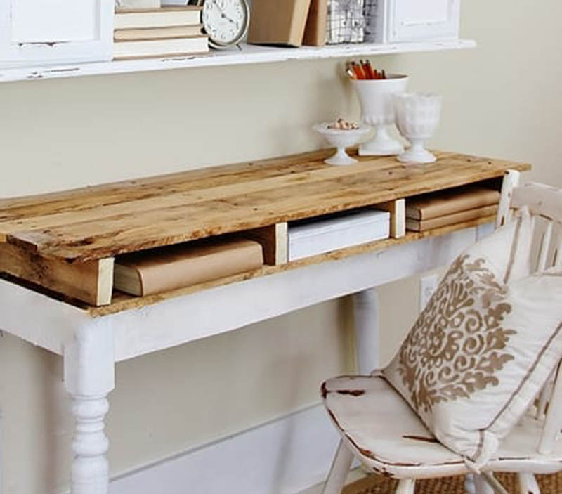 Pallet Desk from Thistlewood Farms