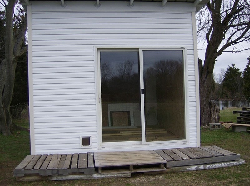 Pallet shed plan from Rural Routes