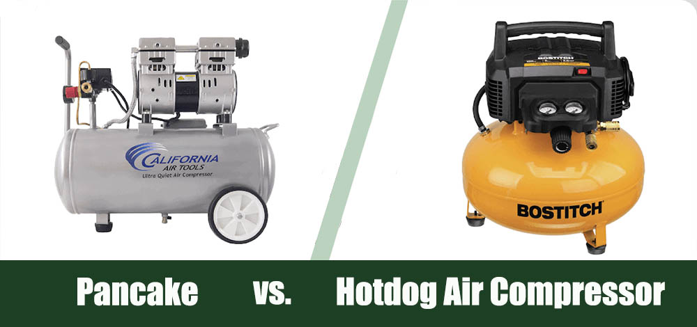 Pancake vs Hotdog Air Compressor
