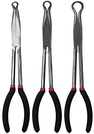Pittsburgh 3 Piece Long Reach Hose Grip Pliers