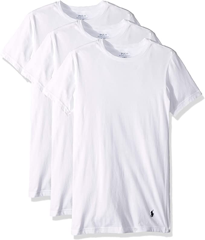 Polo Ralph Lauren Men's Slim Fit w:Wicking 3-Pack Crews