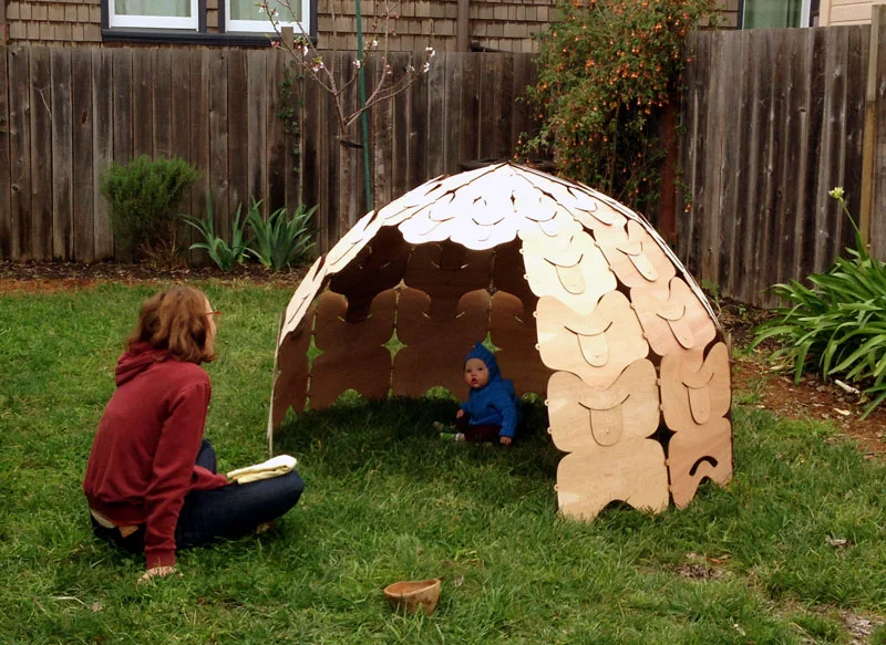 Portable prefab playhouse