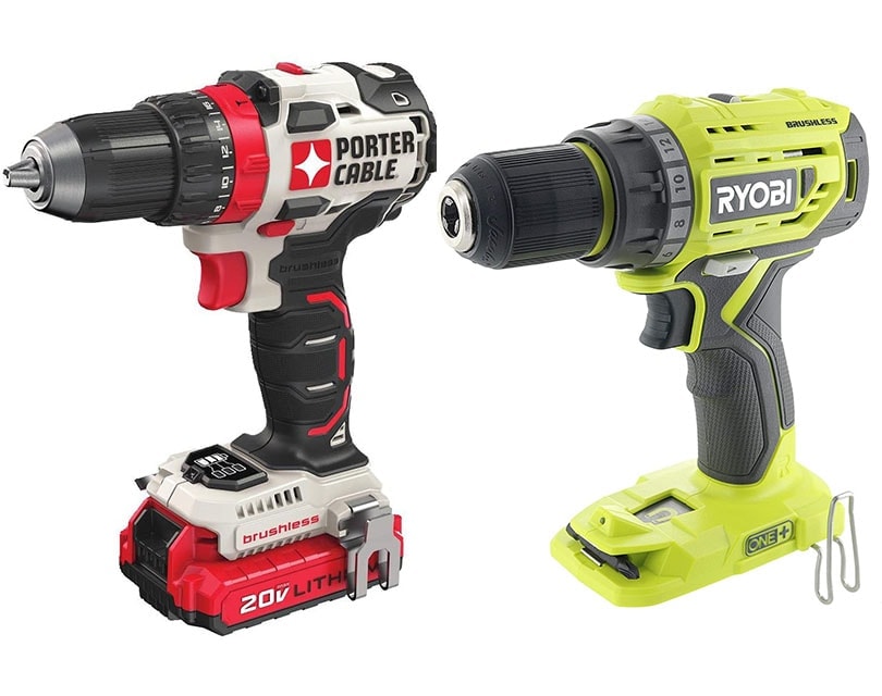 Porter-Cable PCCK607LB vs Ryobi P252