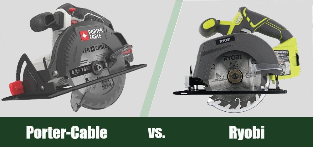 Porter Cable vs Ryobi